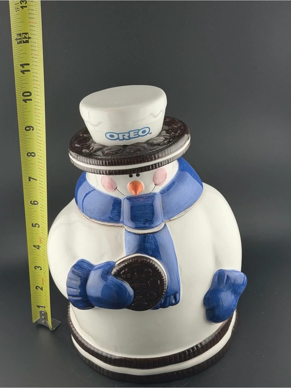 Oreo Snowman Cookie Jar